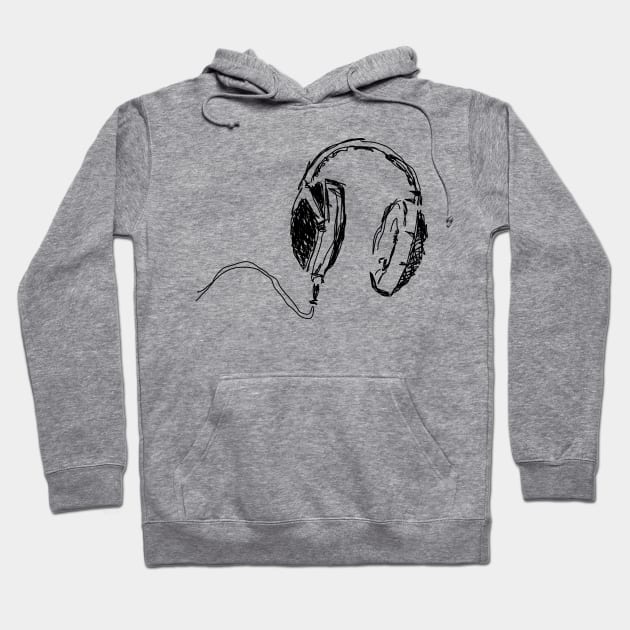 Headphones Hoodie by fimbis